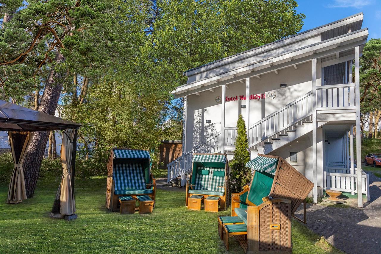 Hotel Waldidyll Баабе Екстериор снимка